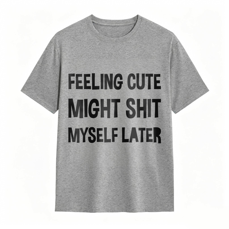 Dorawear™Feeling Cute Might Shit Myself Later Unisex Classic T-shirt