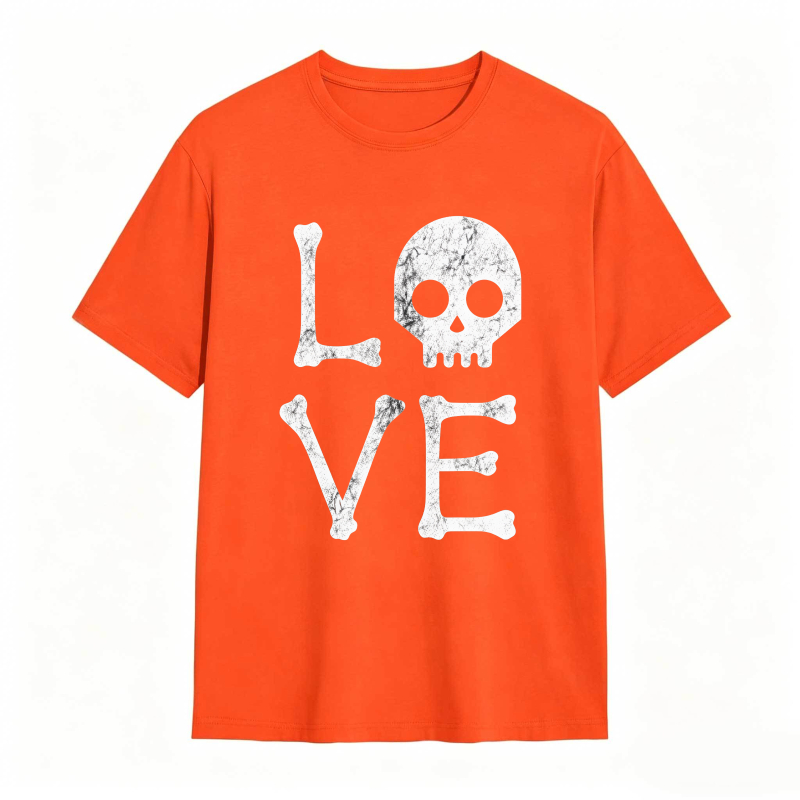 Dorawear™Love Skull Design Unisex Classic T-shirt