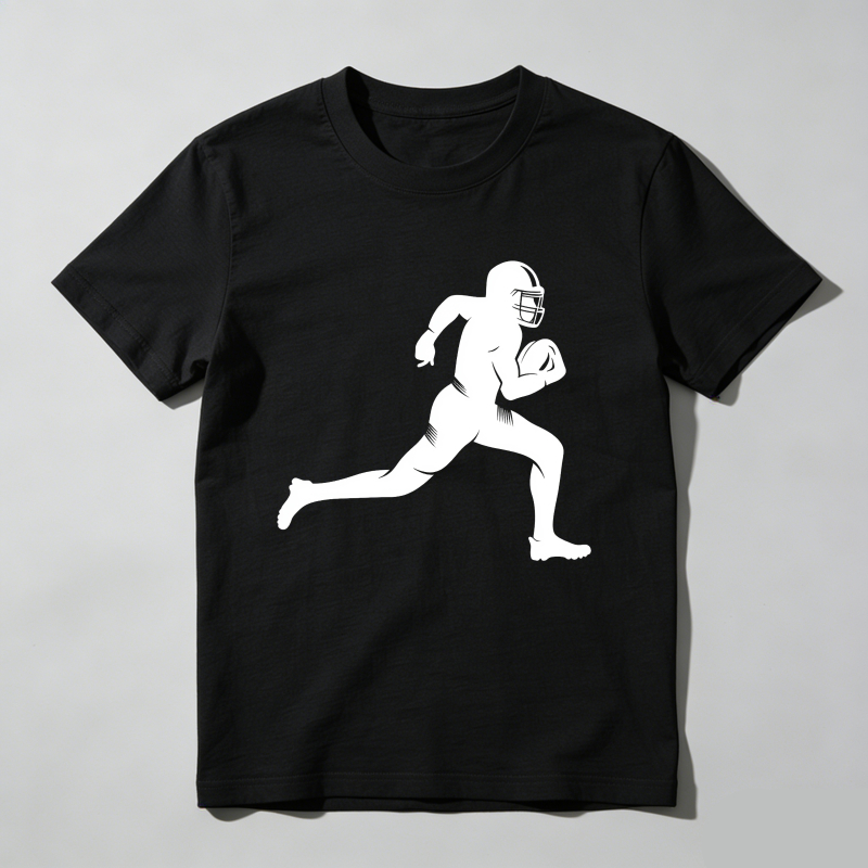 Dorawear™ Football Player Running With Ball T Shirt