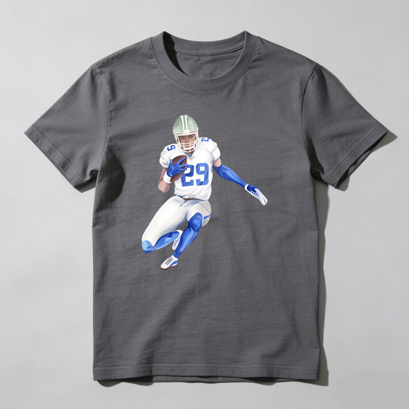Dorawear™ Football Player In Action Uniform T Shirt