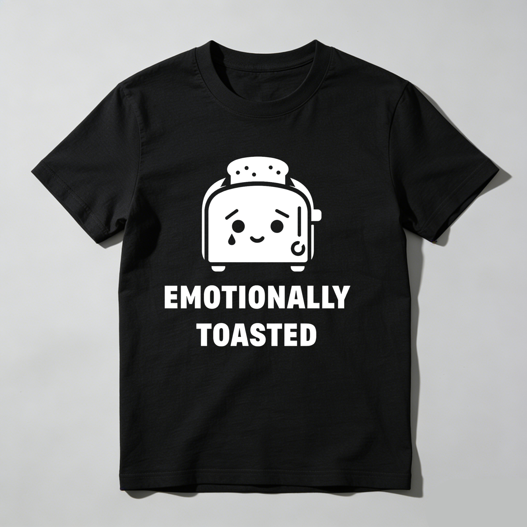 Dorawear™ Emotionally Toasted Toast With Tears T Shirt