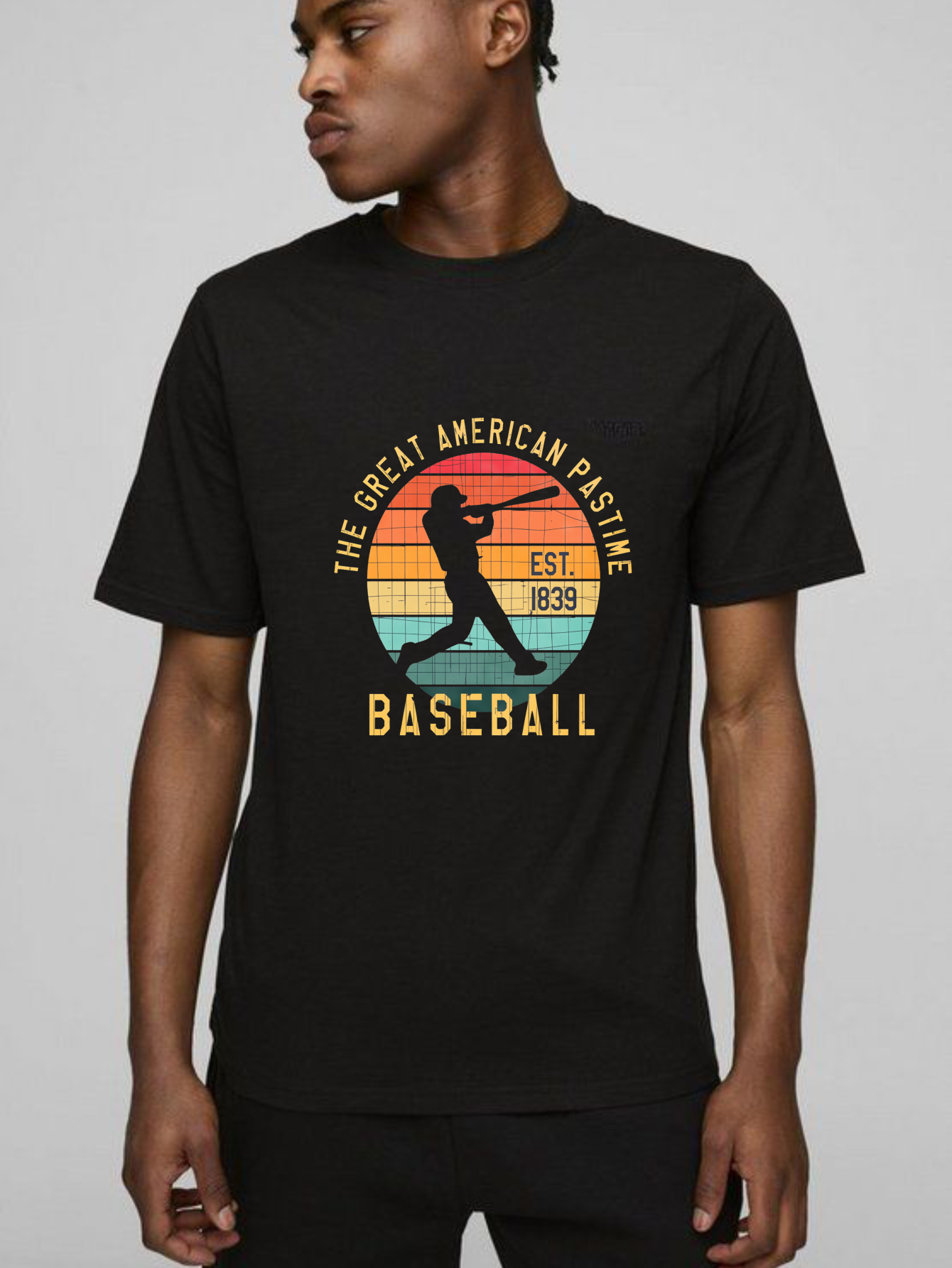 Dorawear™The Great American Pastime Baseball Est 1839 T Shirt