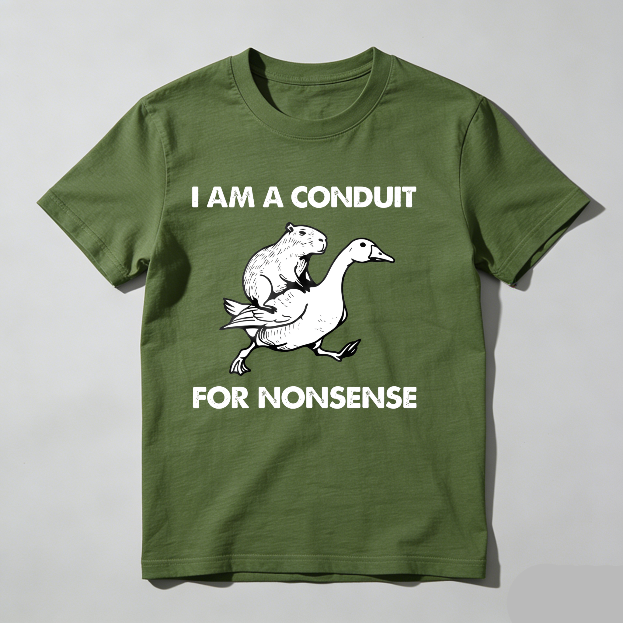 Dorawear™ I Am A Conduit For Nonsense T Shirt