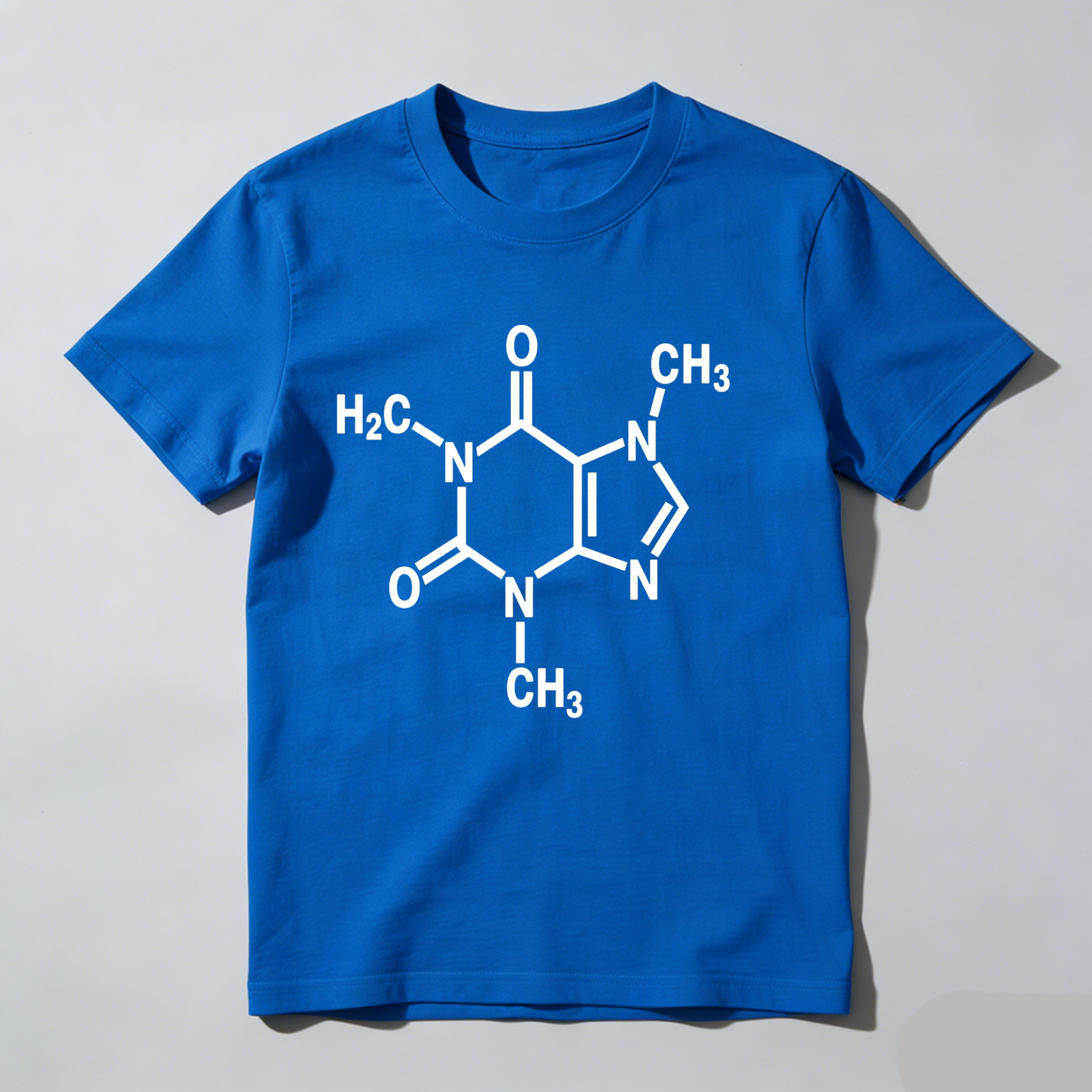 Dorawear™ Chemical Structure Print On Black T Shirt T Shirt