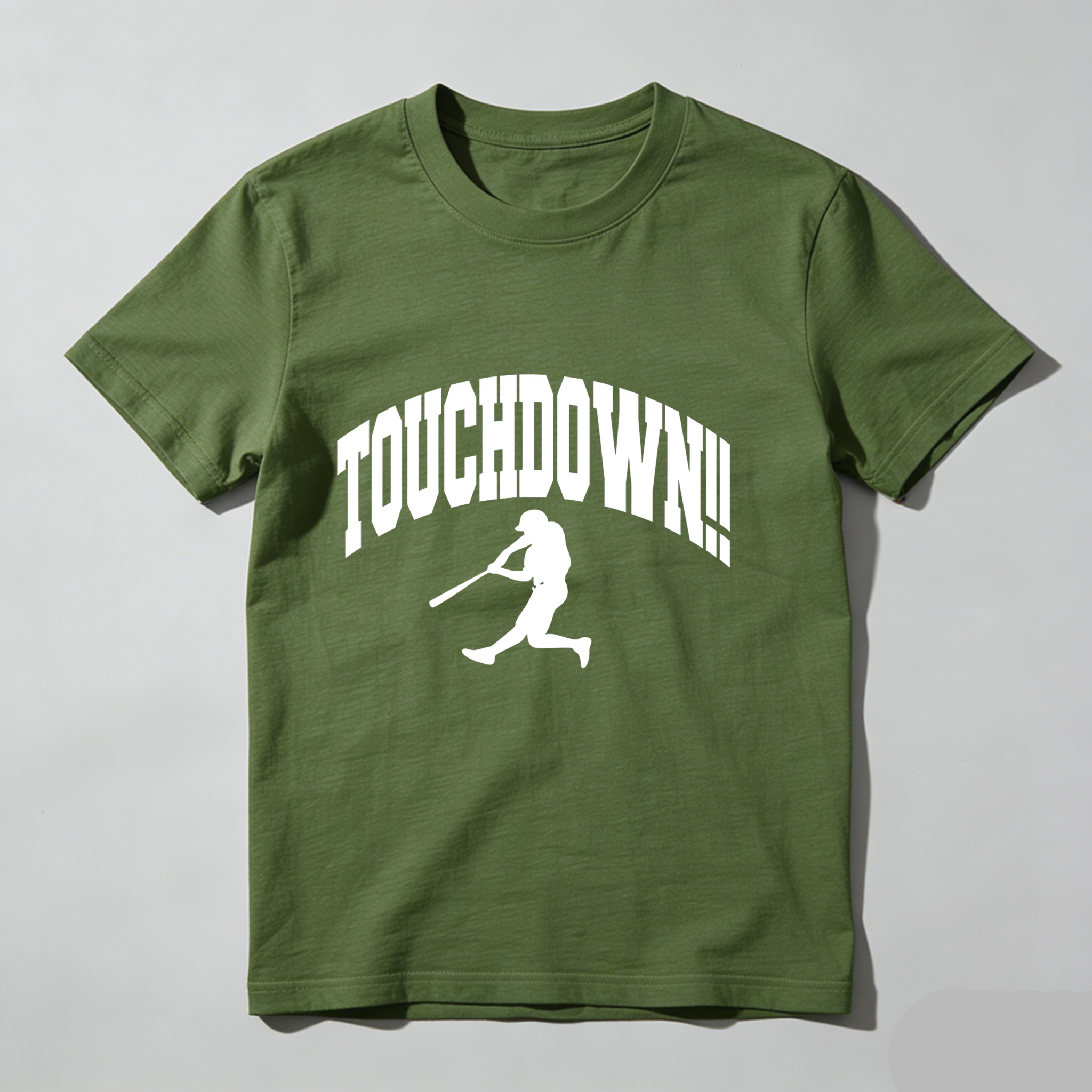 Dorawear™ Touchdown With Running Player Silhouette  T Shirt