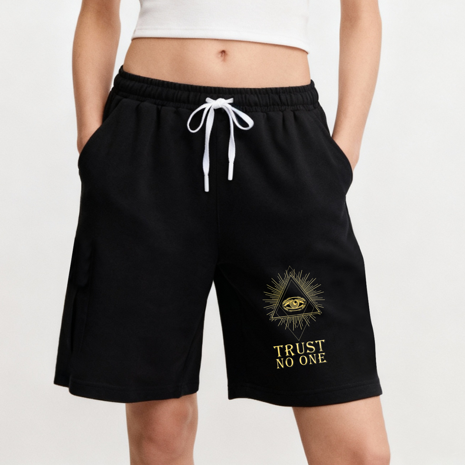 Dorawear™ All Seeing Eye Trust No One Shorts(1)-Dorawear