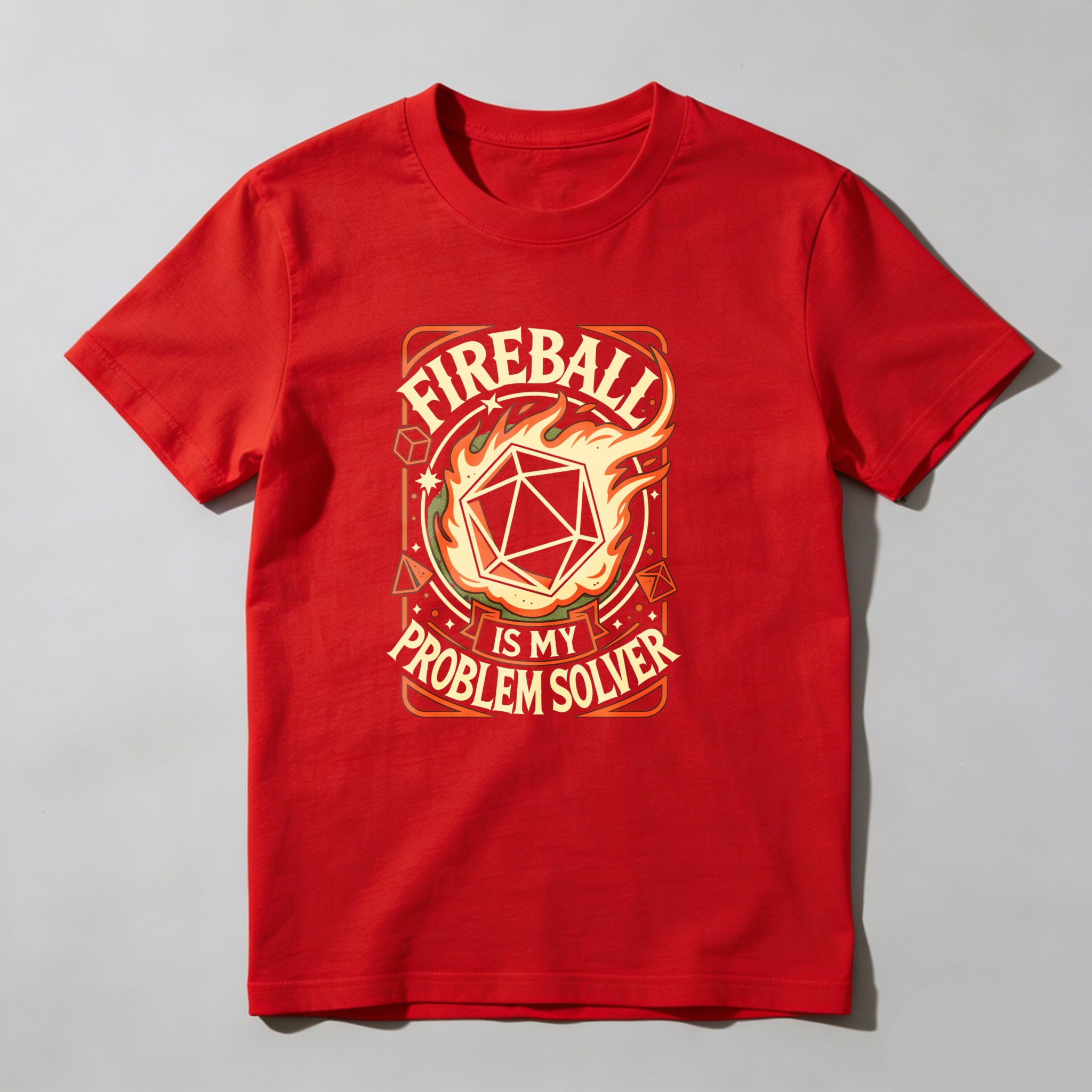Dorawear™ Is My Problem Solver D20 Dice T Shirt