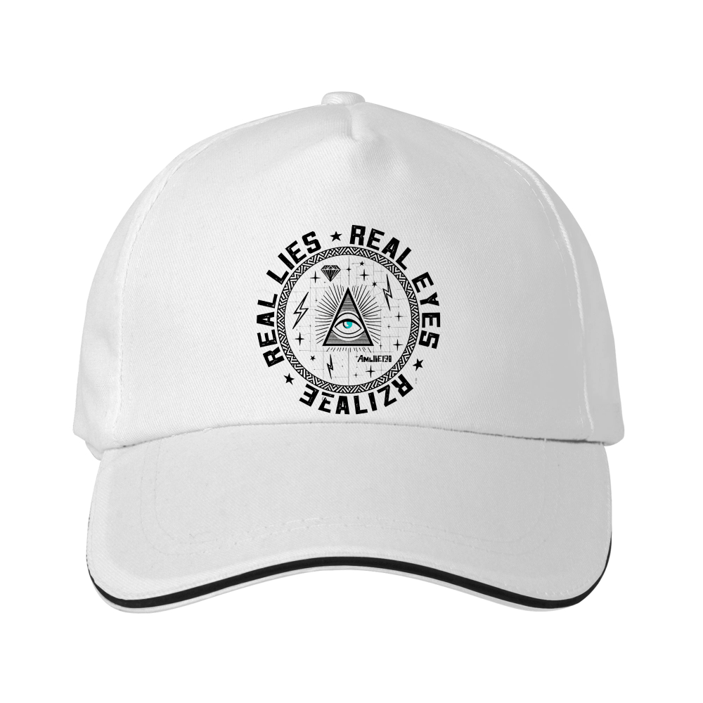 Dorawear™ Statement Graphic Cap – Real Eyes Realize Real Lies