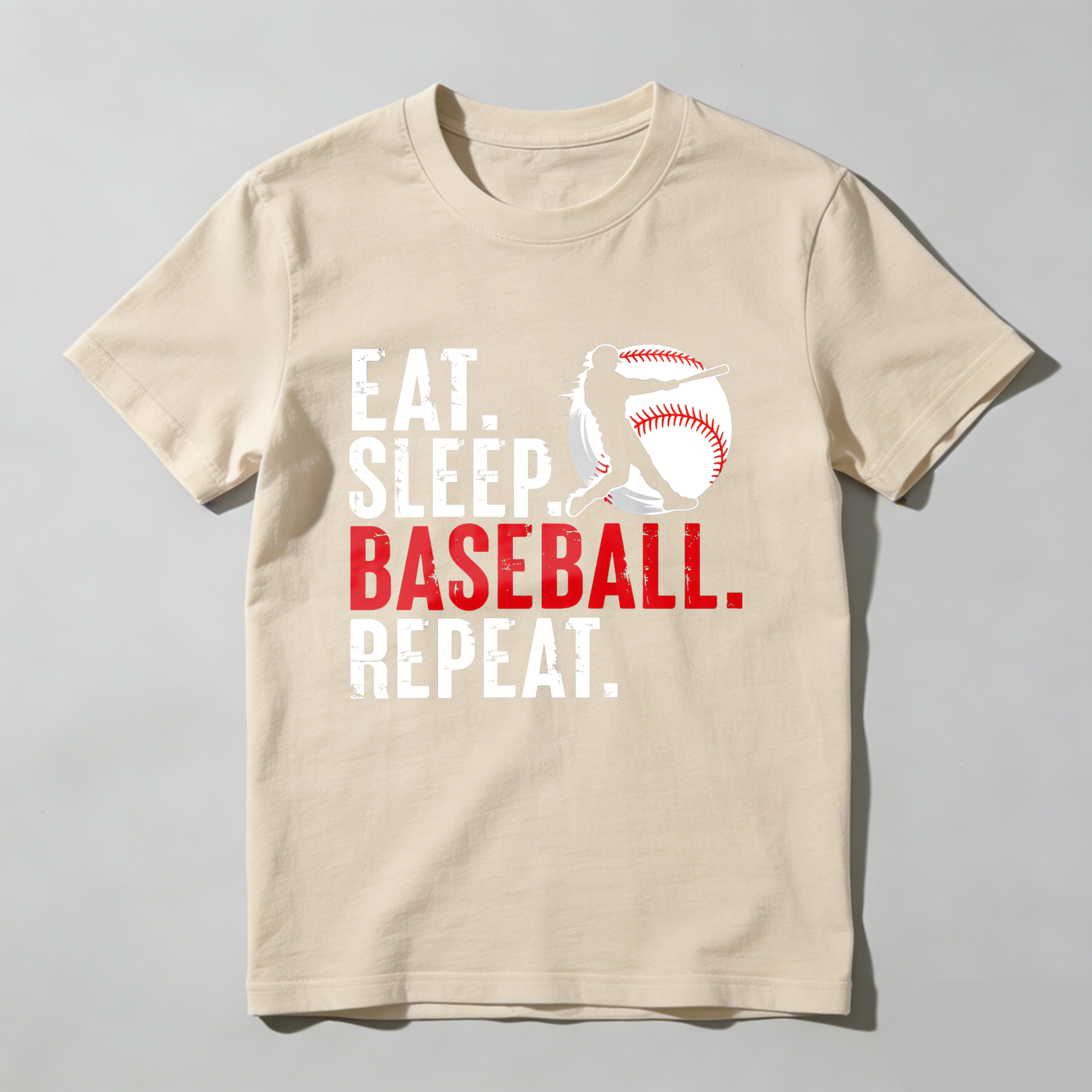 Dorawear™ Eat Sleep Baseball Repeat  T Shirt-Dorawear
