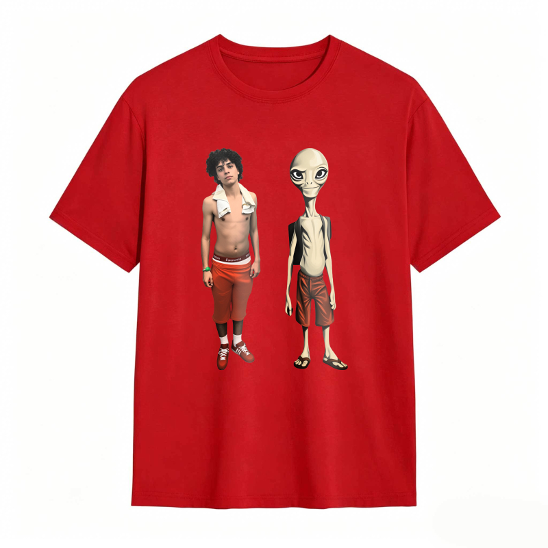 Dorawear™ Alien And Human Character Design Unisex Classic T-shirt