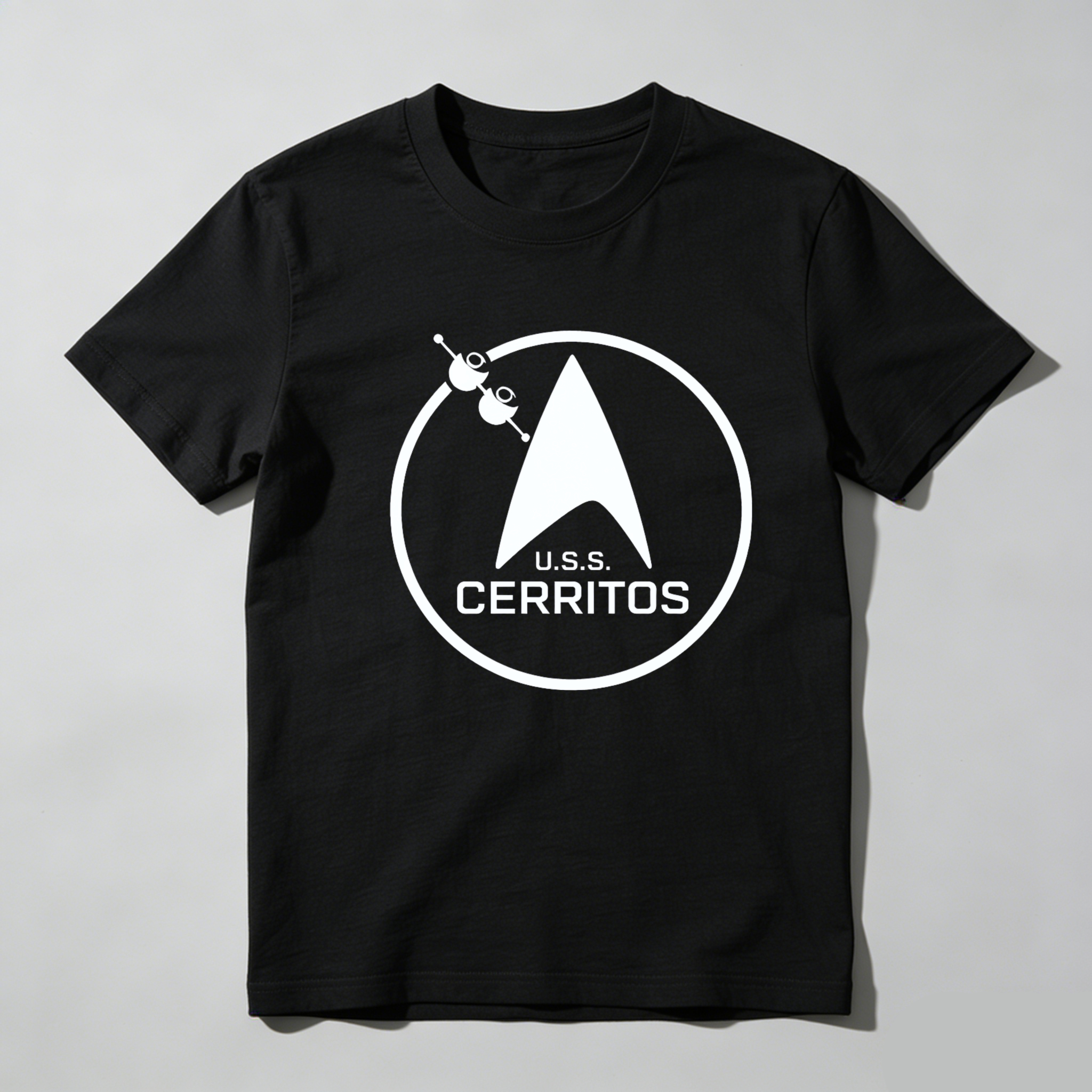 Dorawear™ Uss Cerritos Starfleet Logo Pure Cotton Short Sleeve T Shirt-Dorawear