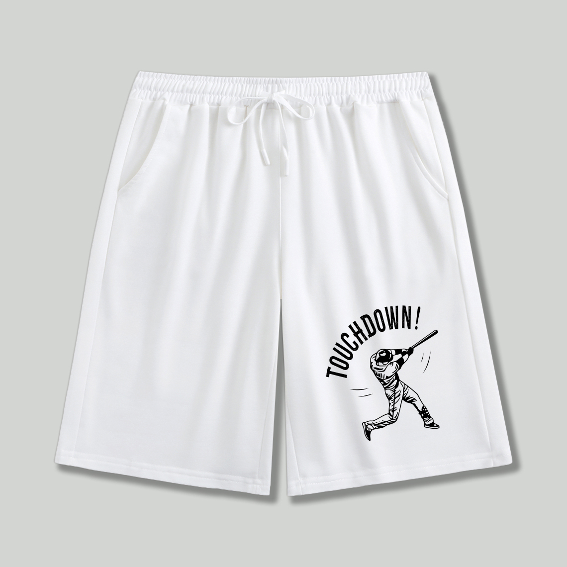 Dorawear™ Touchdown Football Player Graphic Shorts-Dorawear