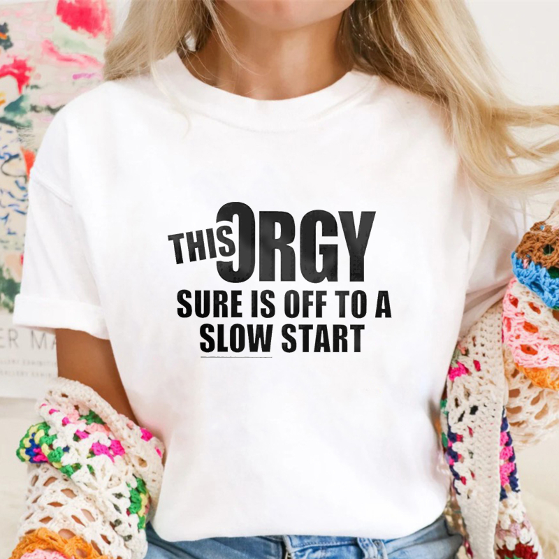 This Orgy Sure Is Off To A Slow Start Unisex Classic T-shirt