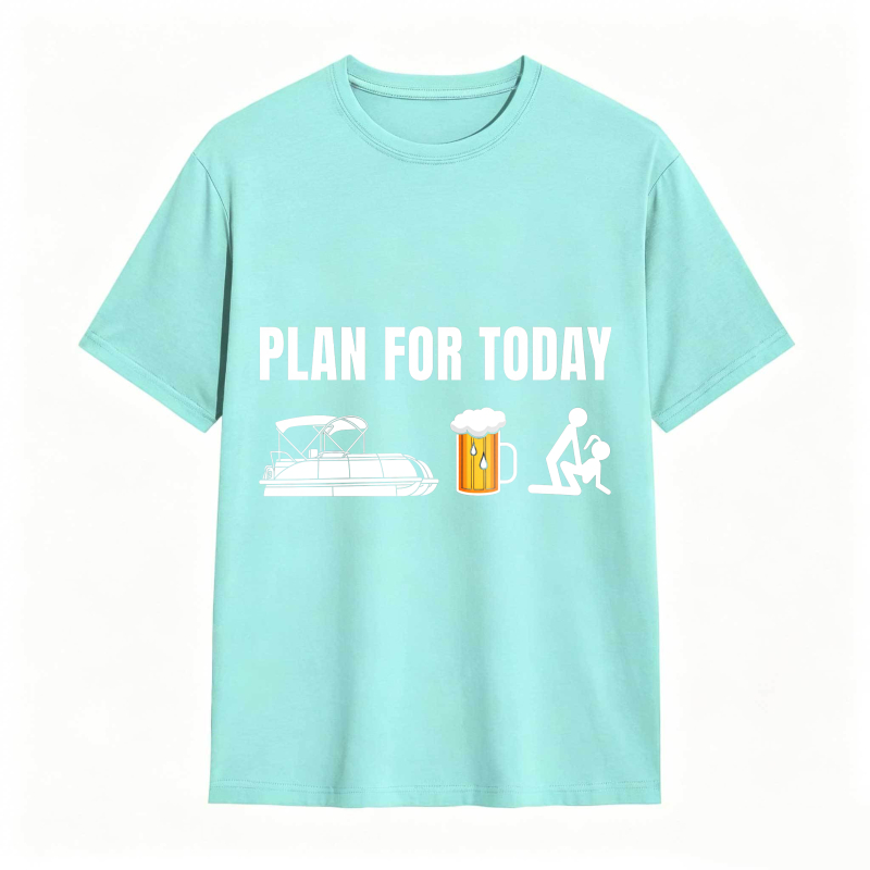 Dorawear™ Plan For Today Boat Beer And Yoga Unisex Classic T-shirt