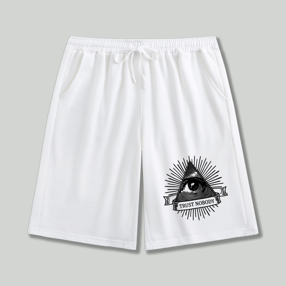 Dorawear™ All Seeing Eye Trust Nobody Shorts-Dorawear