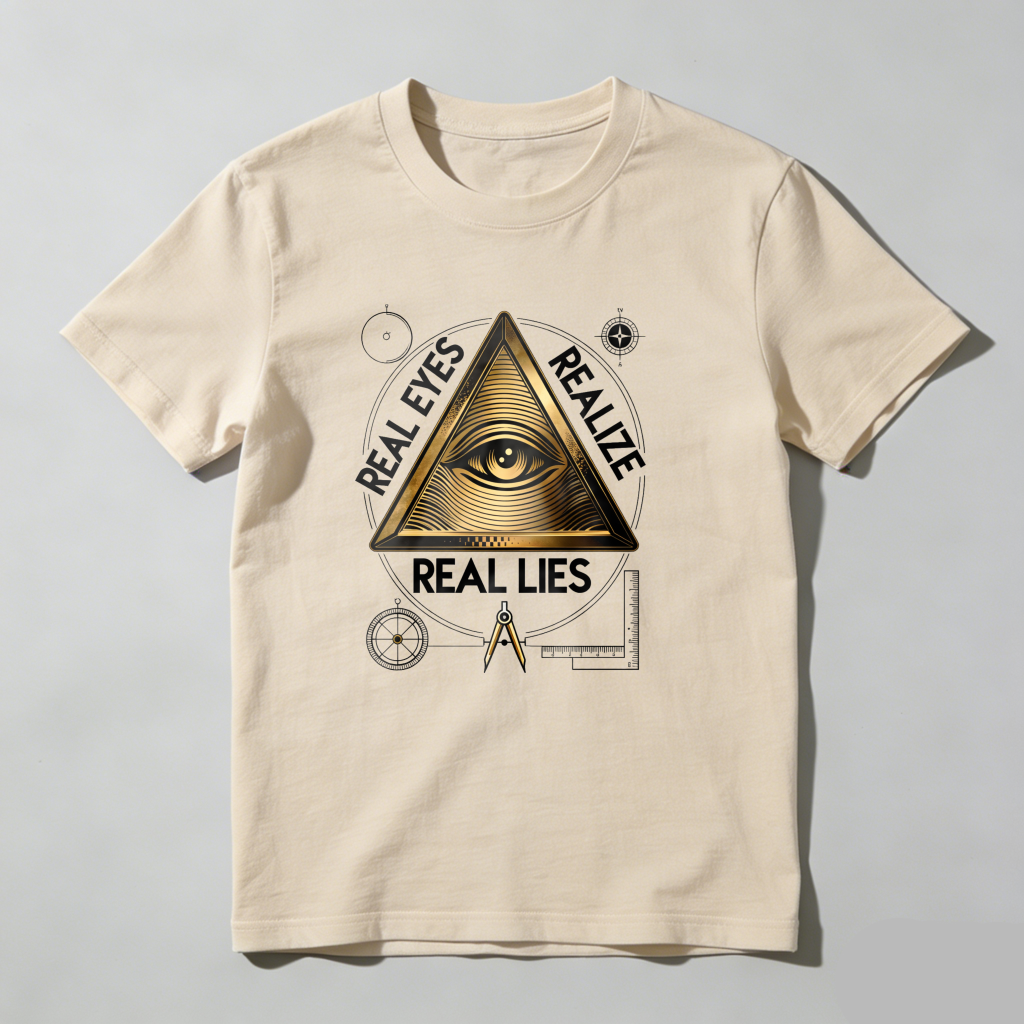 Dorawear™Real Eyes Realize Real Lies  T Shirt