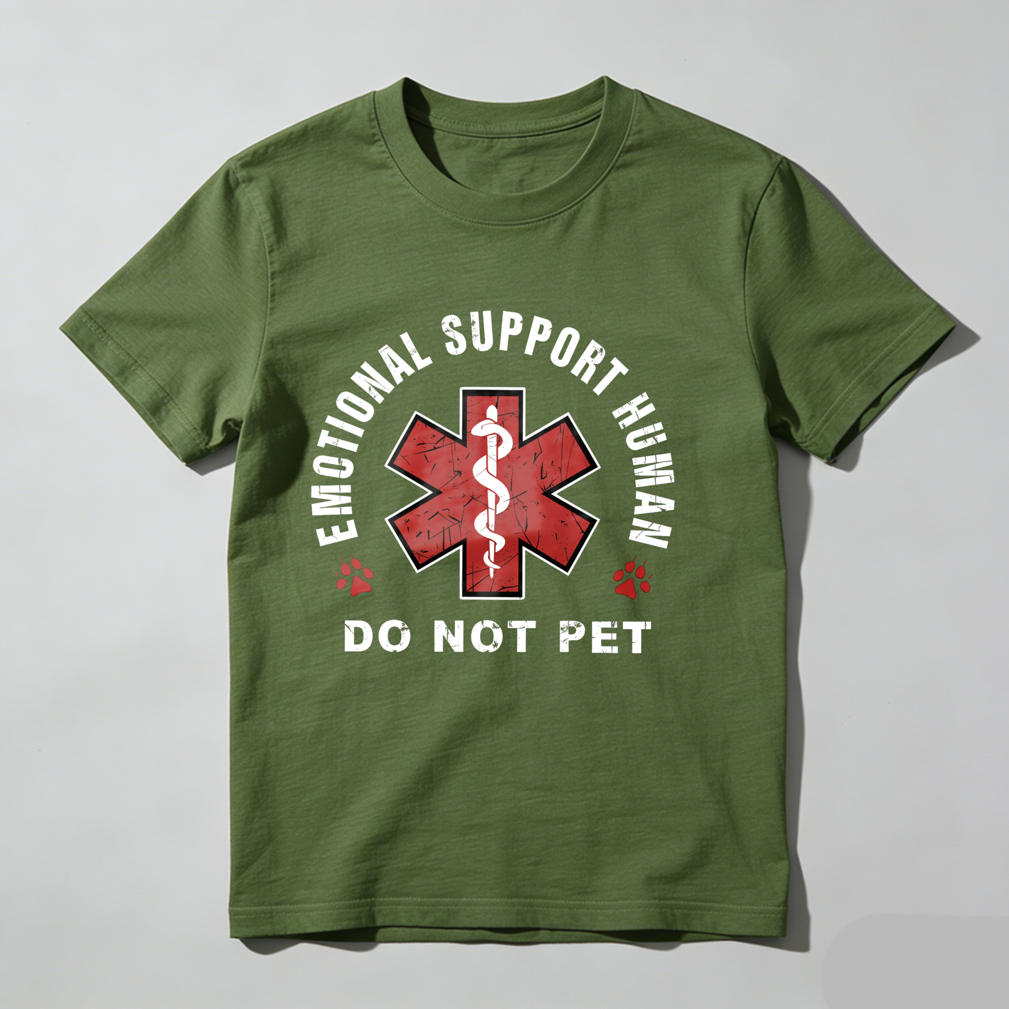 Dorawear™ Emotional Support Human Do Not Pet T Shirt