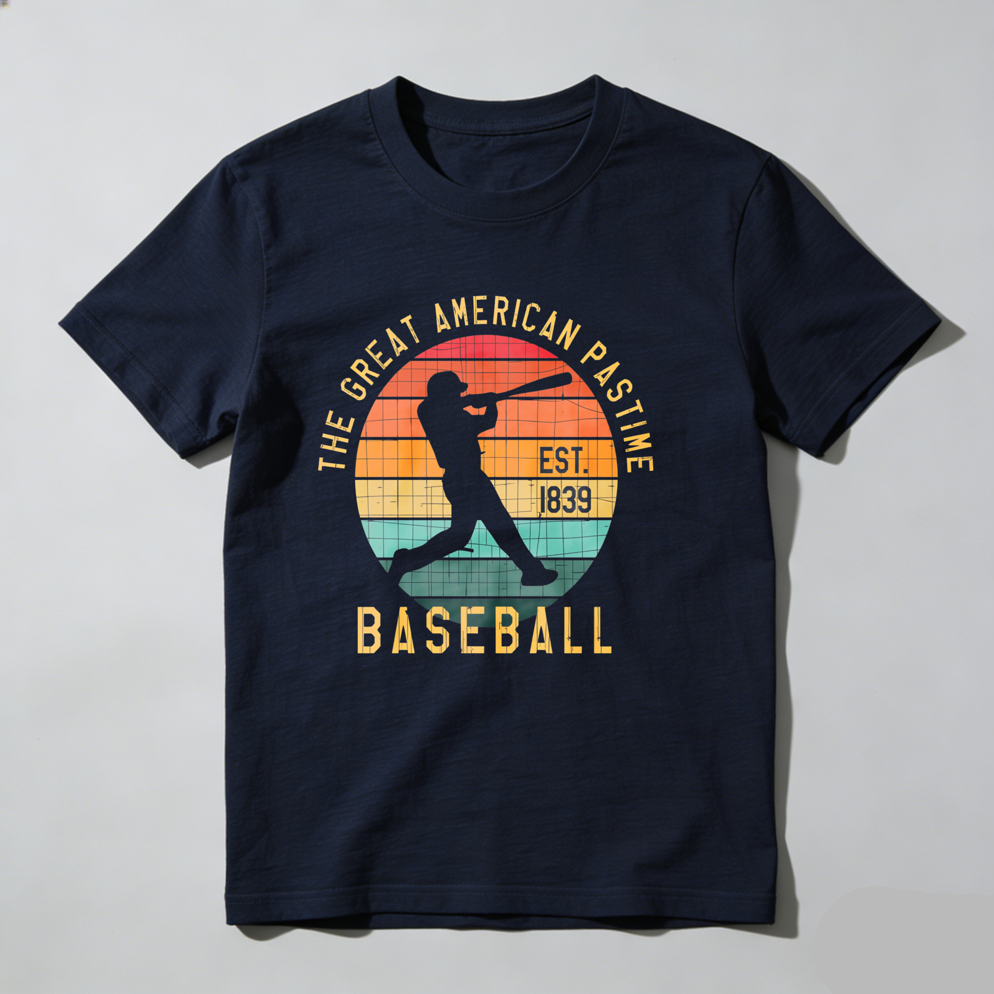 Dorawear™The Great American Pastime Baseball Est 1839 T Shirt