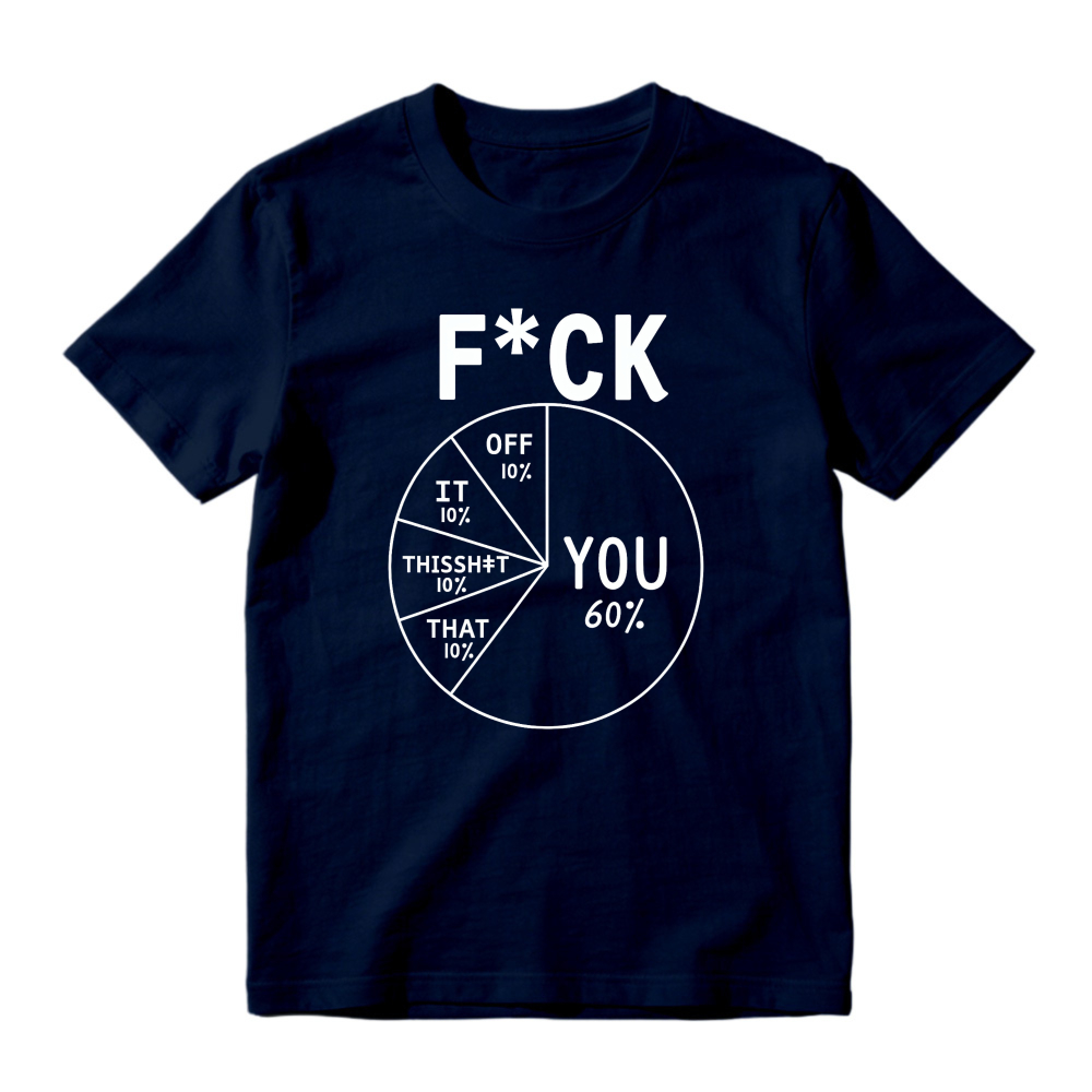 Funny Pie Chart Humor Graphic Unisex Classic T-shirt