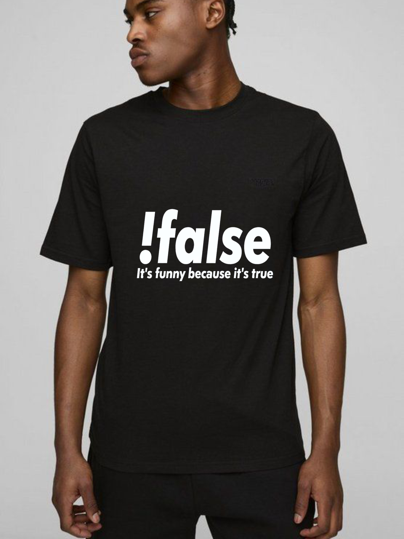 Dorawear™ Logical Truth Humor Pure Cotton Short Sleeve T Shirt-Dorawear