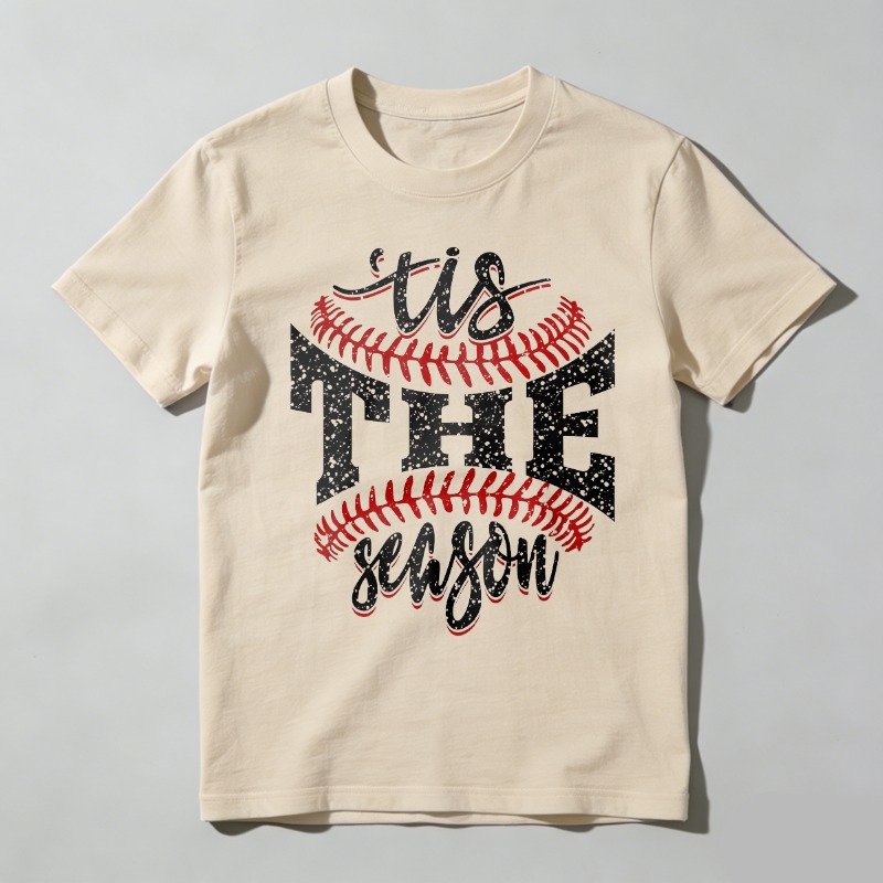 Dorawear™  Tis The Season Baseball T Shirt  100% cotton