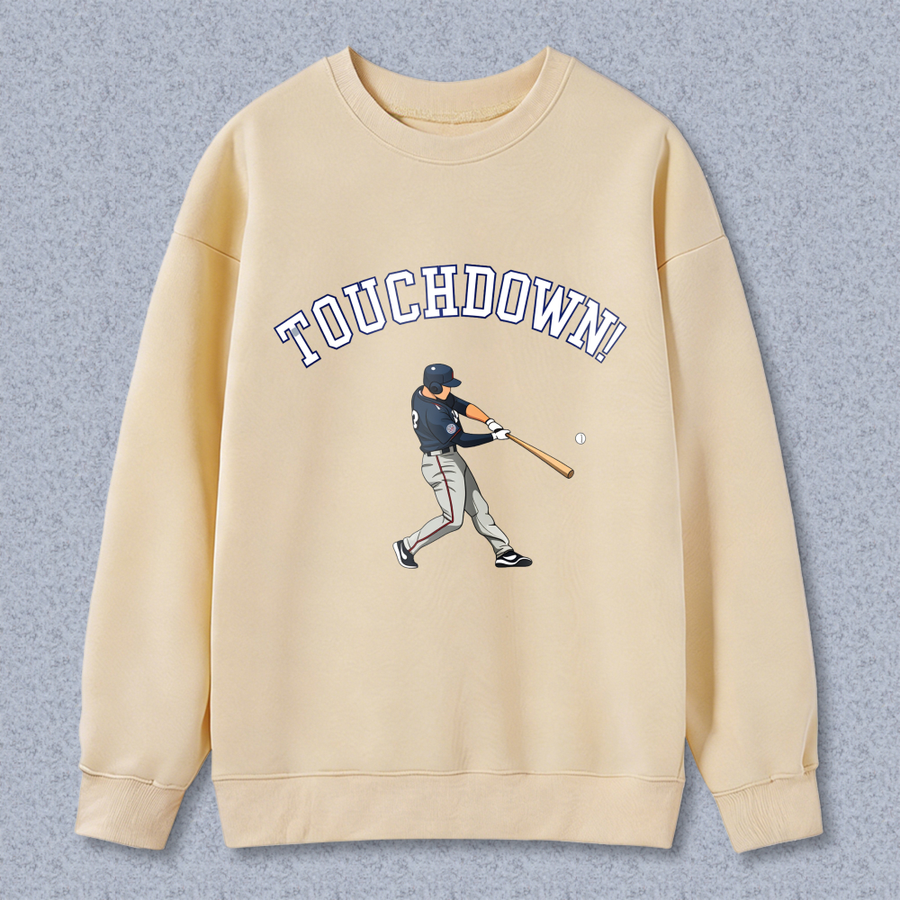 Dorawear™ Baseball Player Touchdown Unisex Classic Sweatshirt