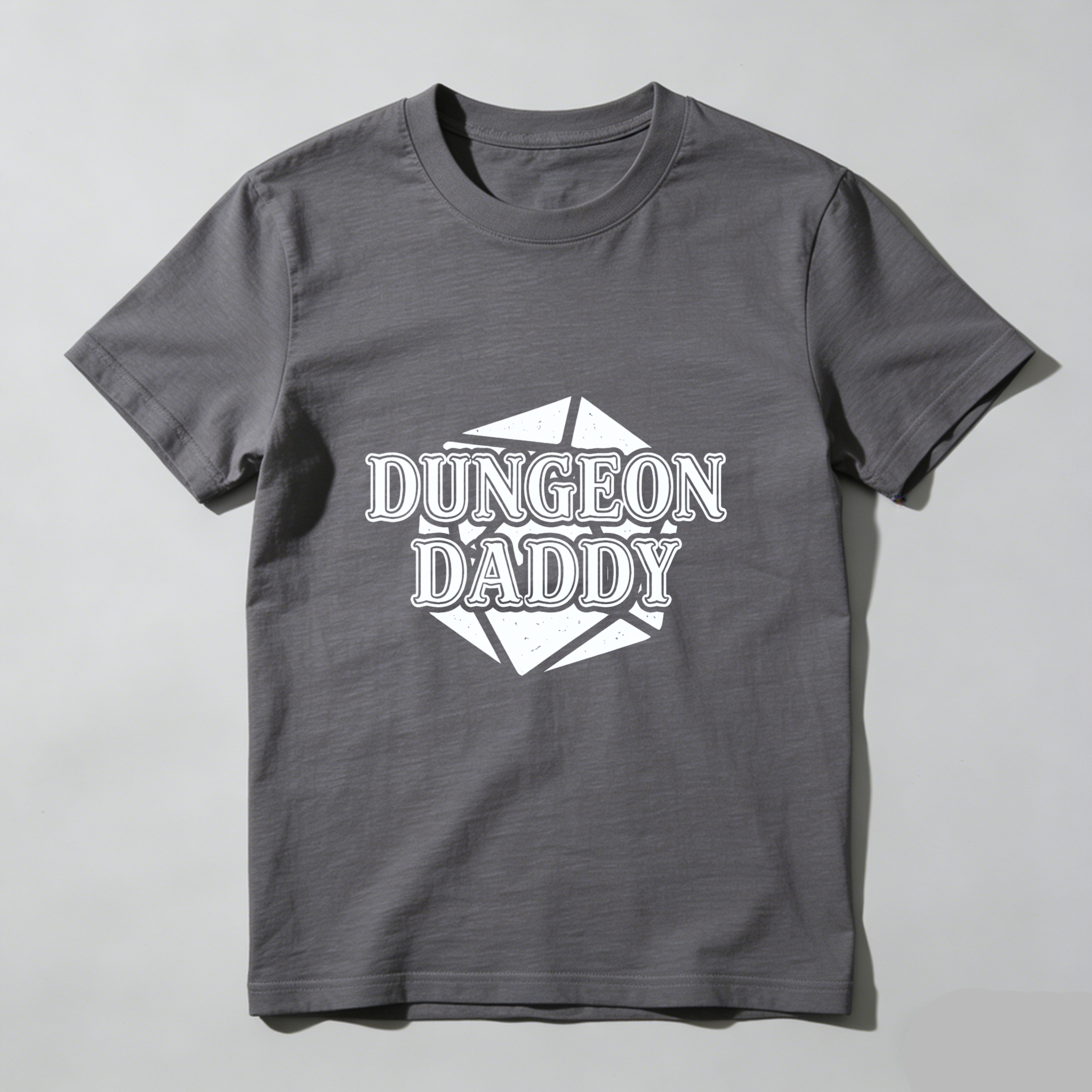 Dorawear™ Dungeon Daddy Dice Design Pure Cotton Short Sleeve T Shirt-Dorawear