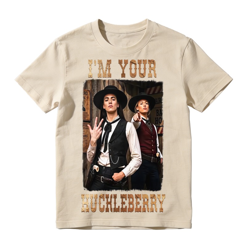 Sophie Cunningham & Caitlin Clark "I'm Your Huckleberry" T-Shirt