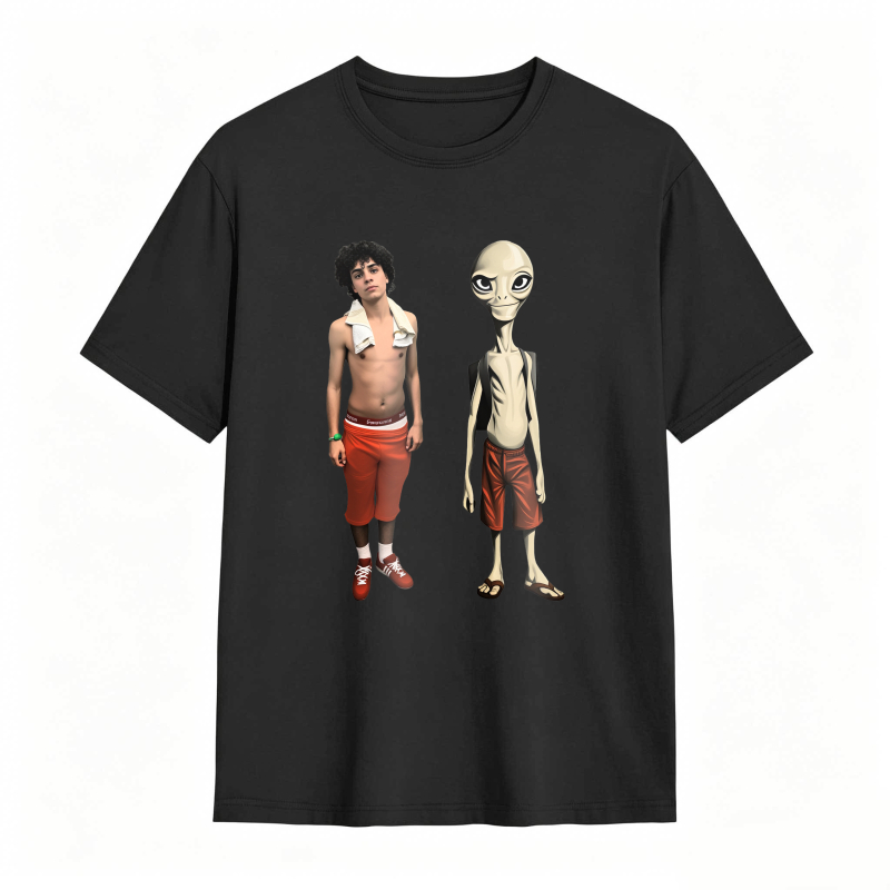 Dorawear™ Alien And Human Character Design Unisex Classic T-shirt