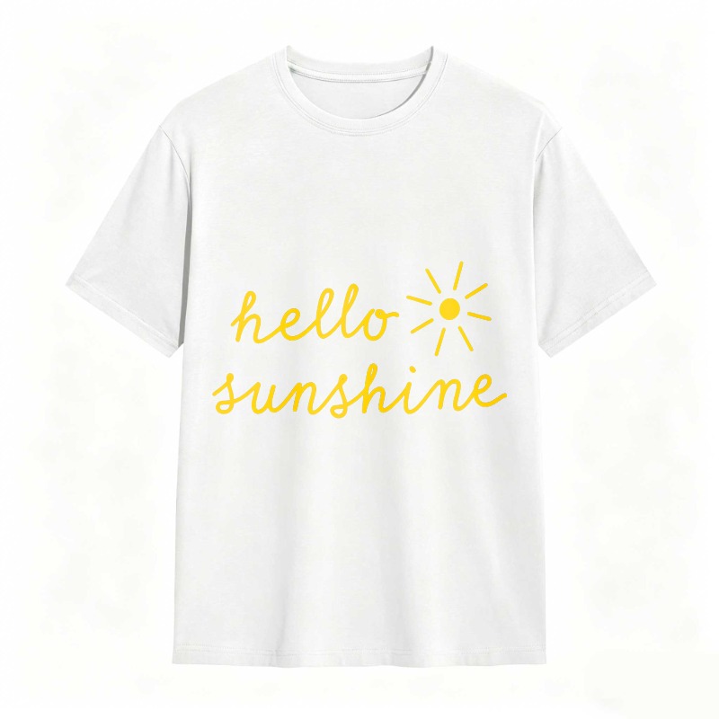 Dorawear™Hello Sunshine With Sun Icon Unisex Classic T-shirt