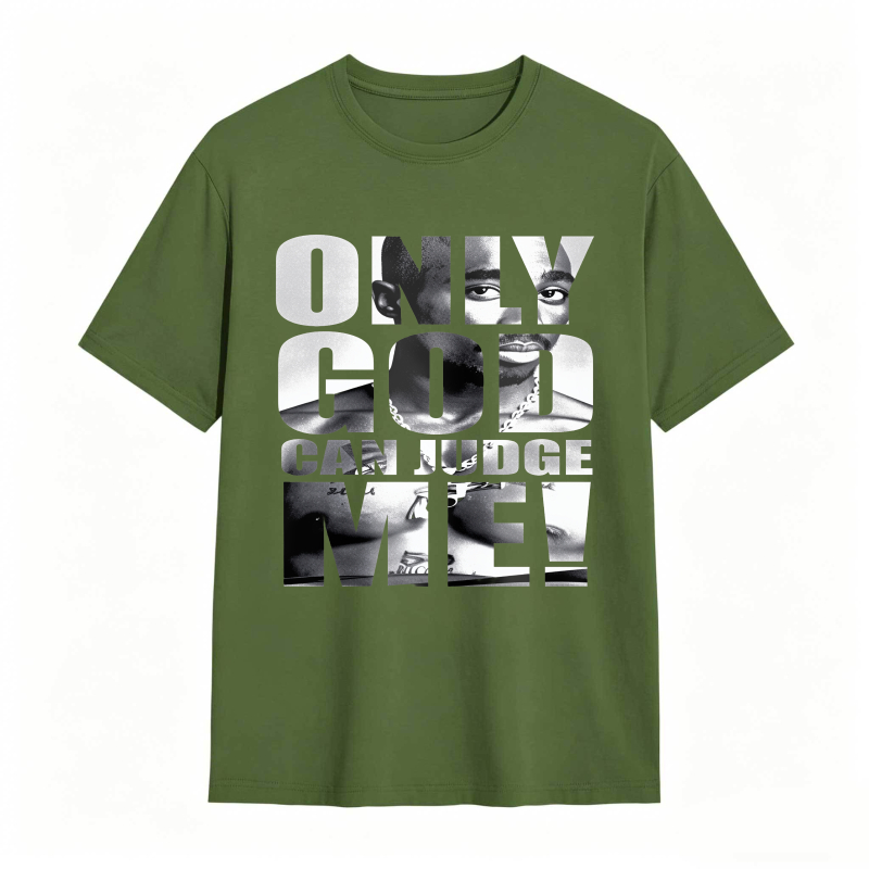Dorawear™ Only God Can Judge Me Graphic Print Unisex Classic T-shirt
