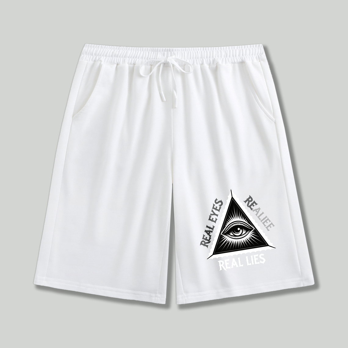 Dorawear™ All Seeing Eye Real Eyes Real Lies Shorts