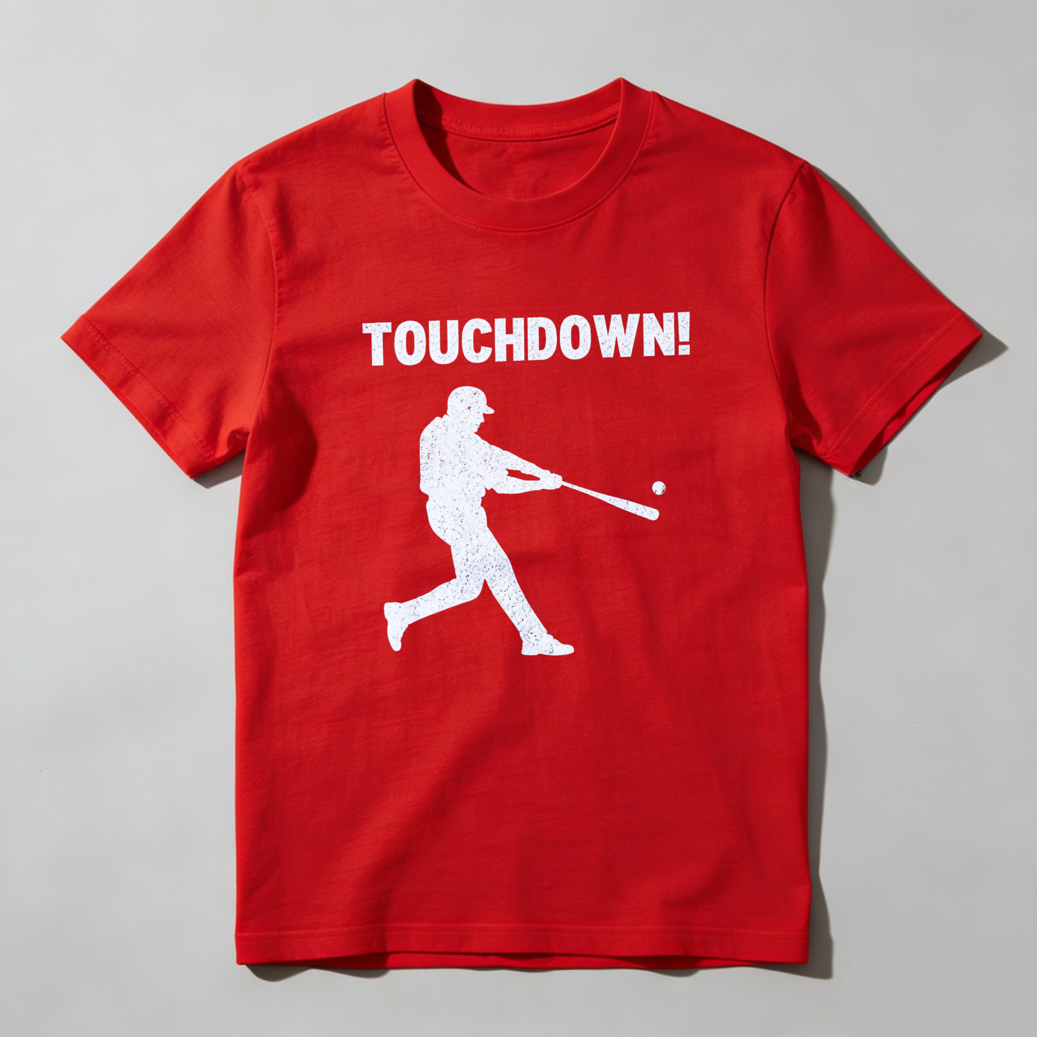 Dorawear Touchdown Baseball Player Pure Cotton Short Sleeve T Shirt