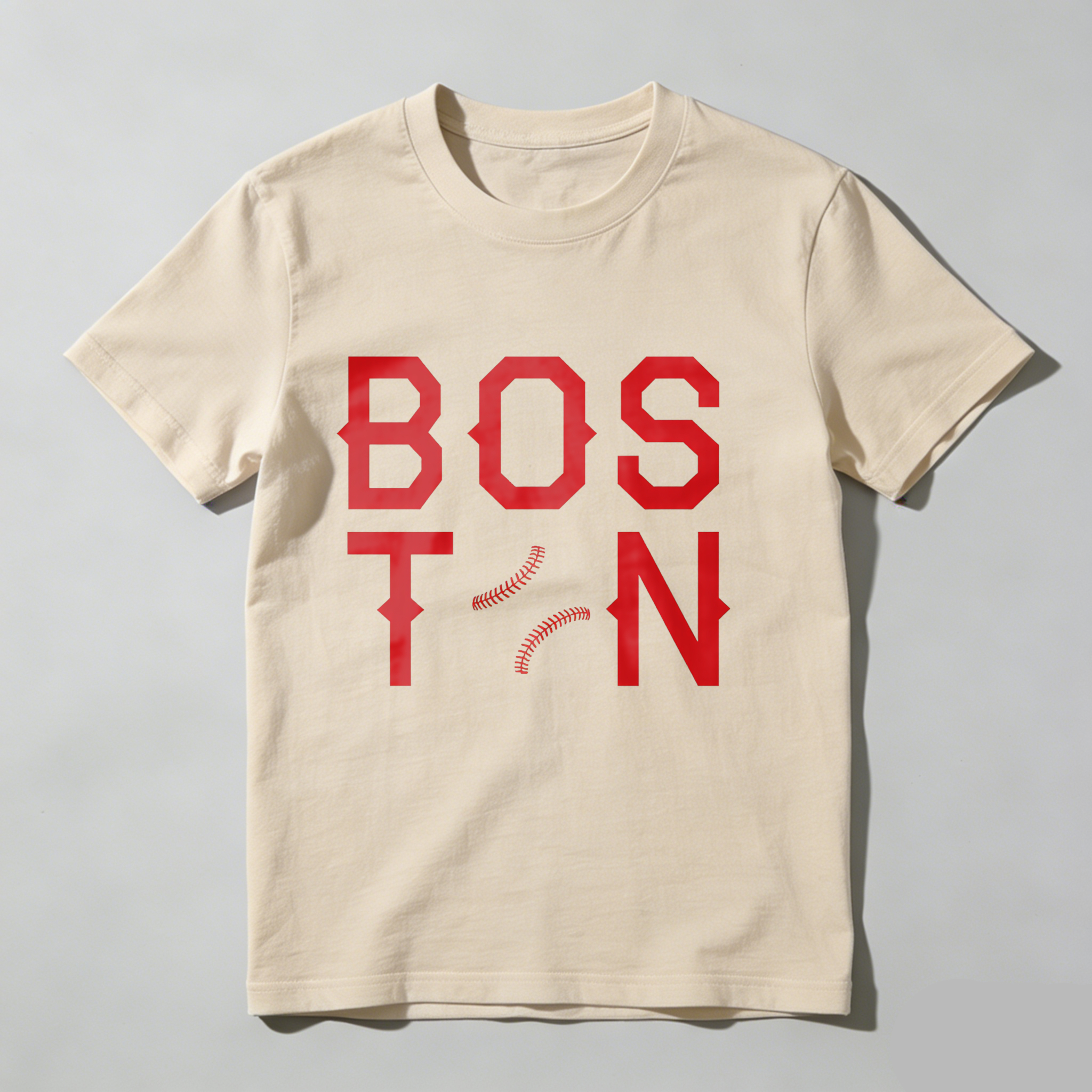Dorawear™Boston Red Sox Baseball Design T Shirt