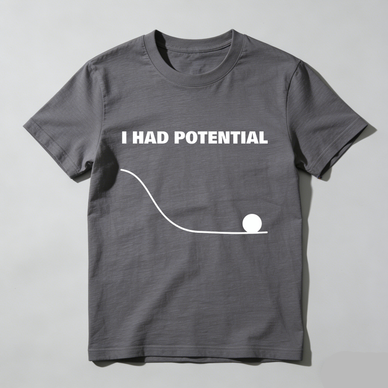 Dorawear™ I Had Potential Curve Ball T Shirt