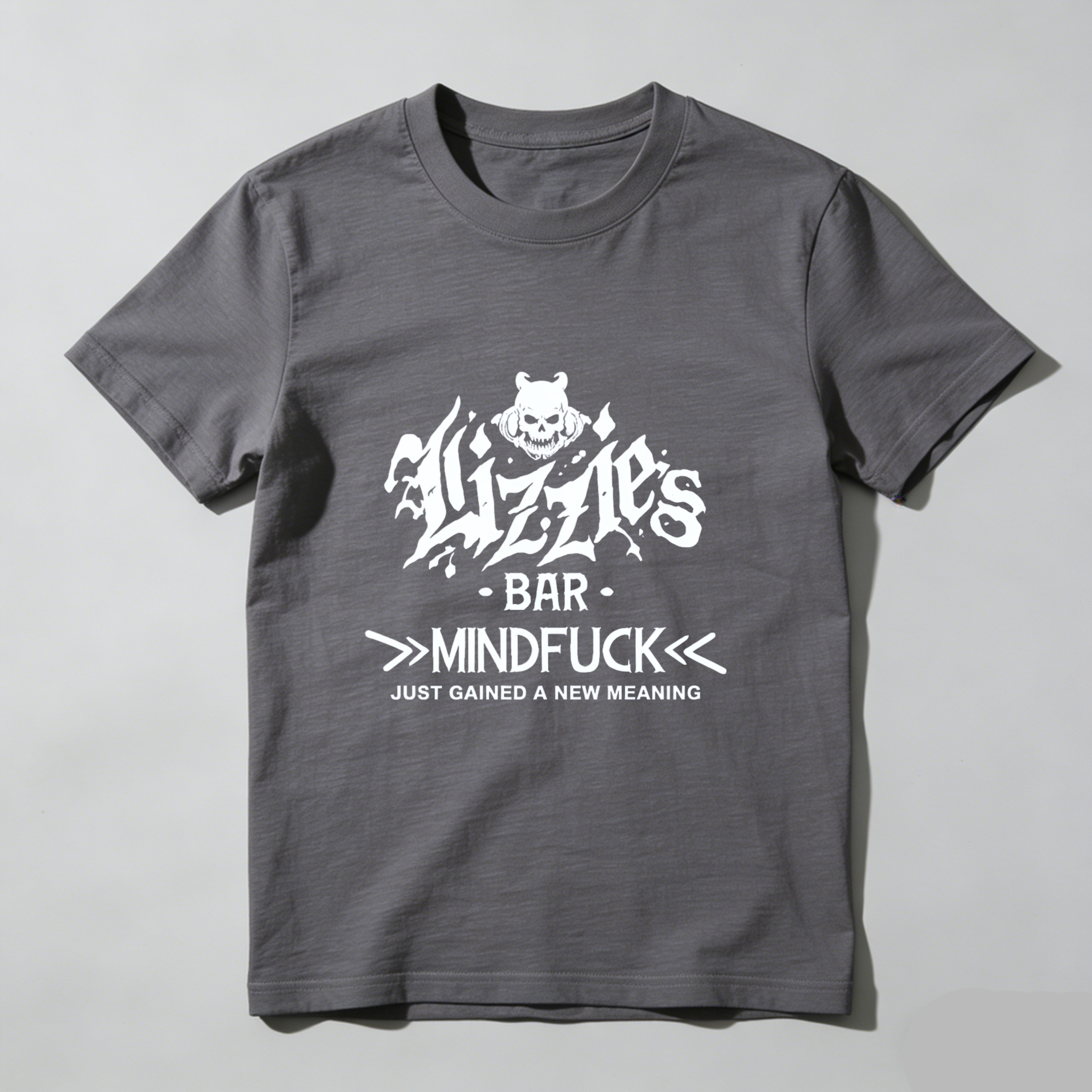 Dorawear™ Lizards Bar Mindfuck Just Gained A New Meaning Pure Cotton Short Sleeve T Shirt-Dorawear