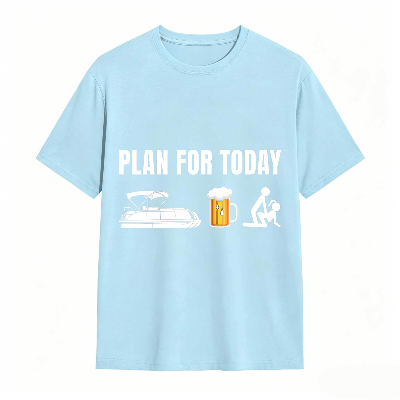 Dorawear™ Plan For Today Boat Beer And Yoga Unisex Classic T-shirt