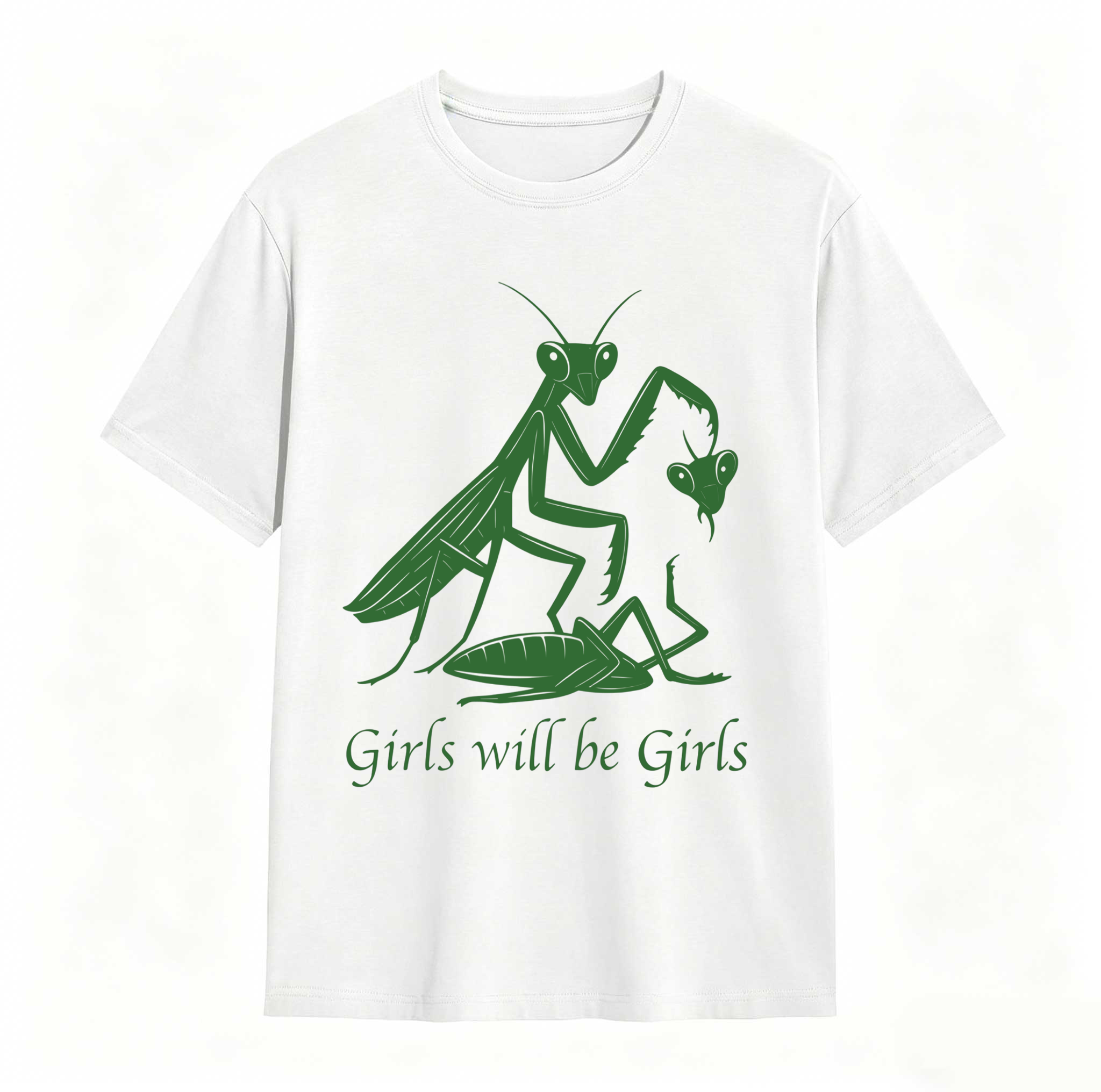 Dorawear™ Girls Will Be Girls Oversize Unisex  T-Shirt for Women and Men's Unisex Fit Batik Cotton Oversize Streetwear Menswear Super Soft Pre-Shrunk