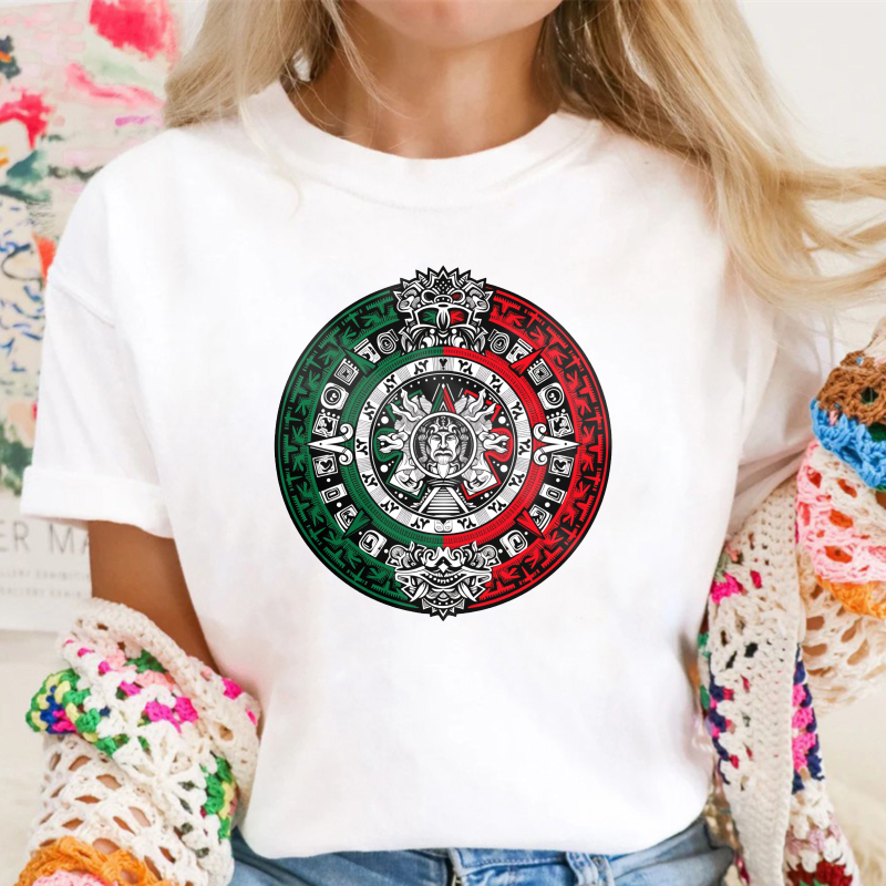 Aztec Calendar Design Unisex Classic T-shirt
