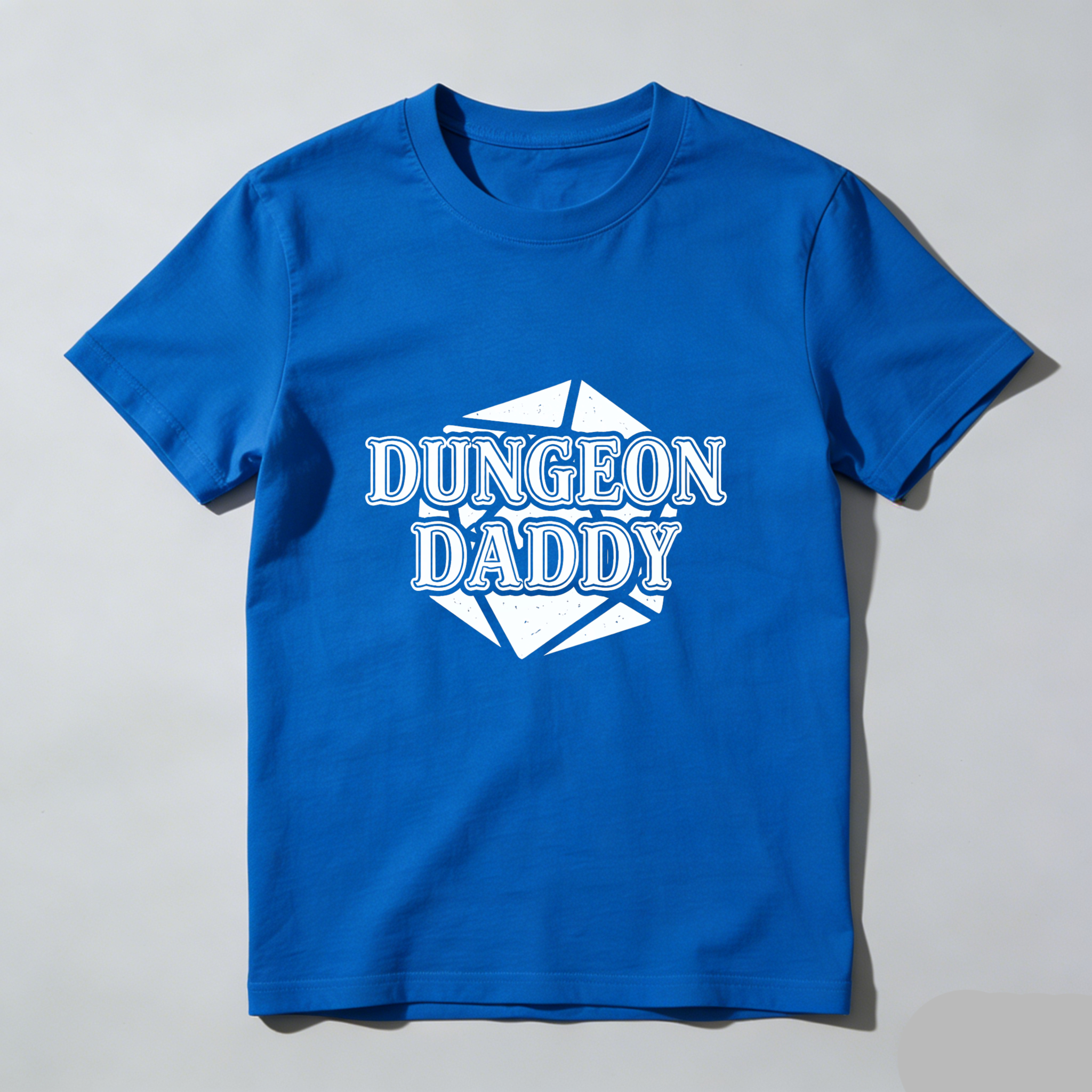 Dorawear™ Dungeon Daddy Dice Design Pure Cotton Short Sleeve T Shirt-Dorawear