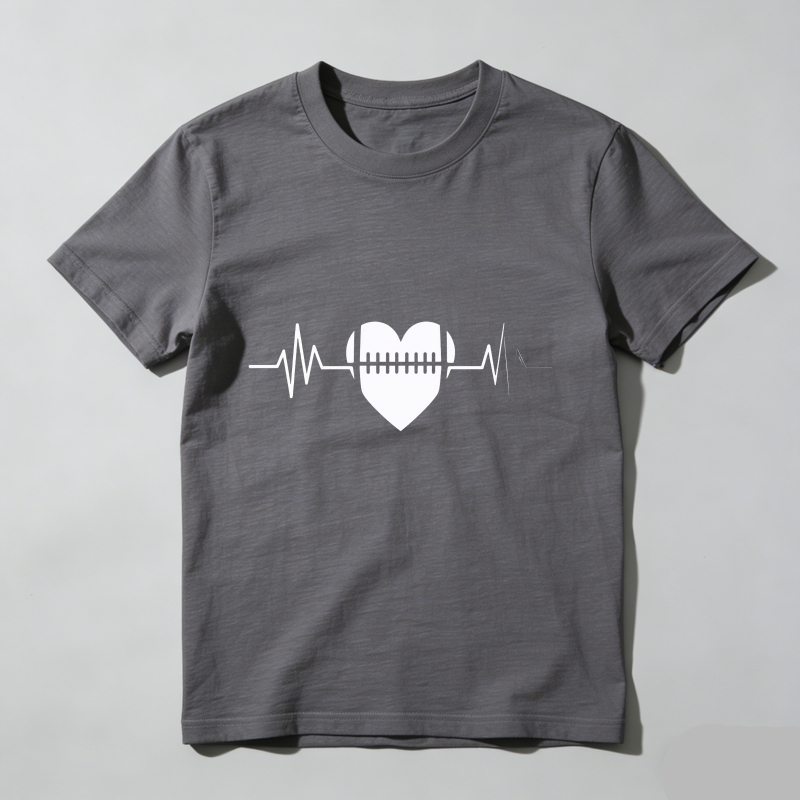 Dorawear™ Heart Beat With Stitched Design T Shirt