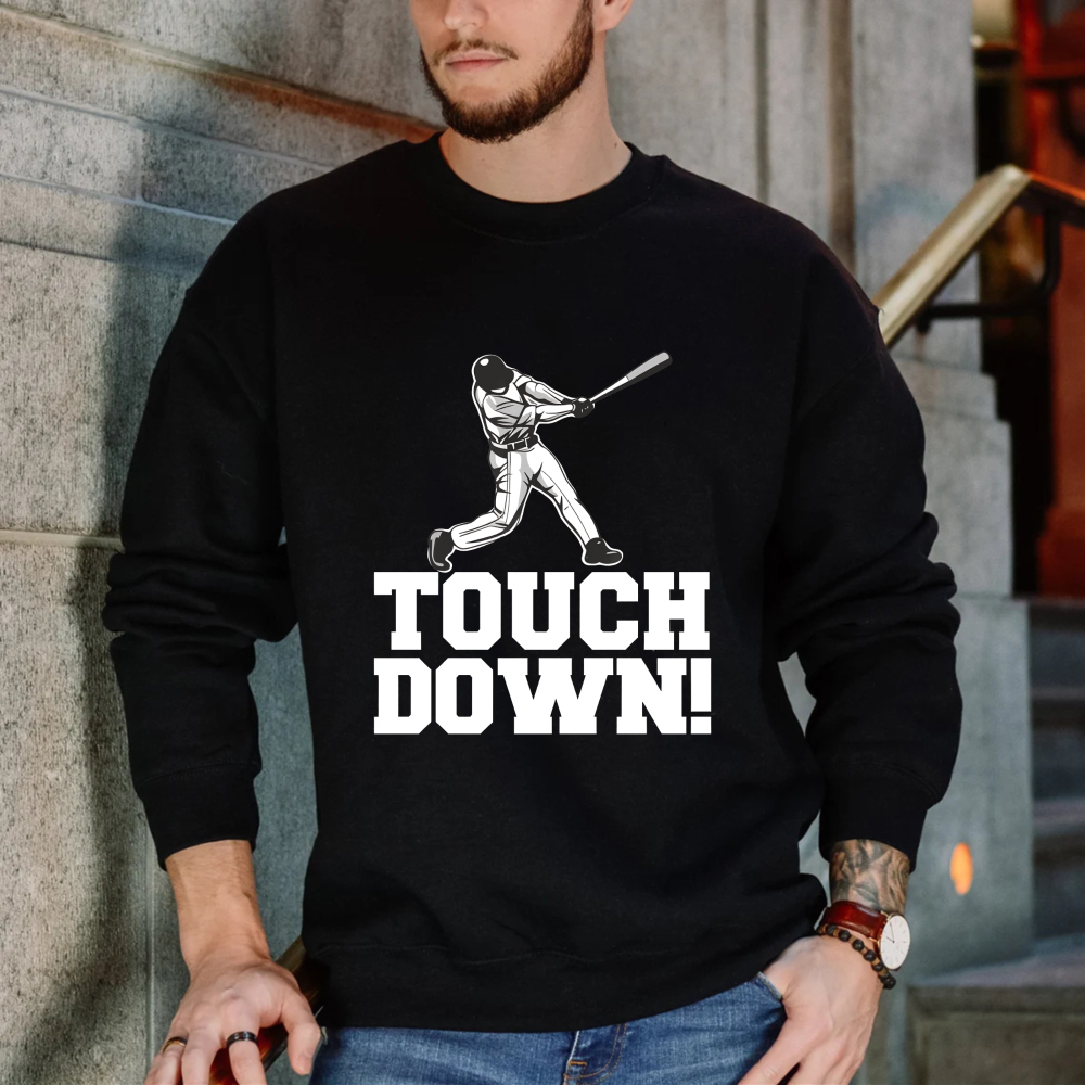 Dorawear™ Baseball Player Touch Down Unisex Classic Sweatshirt