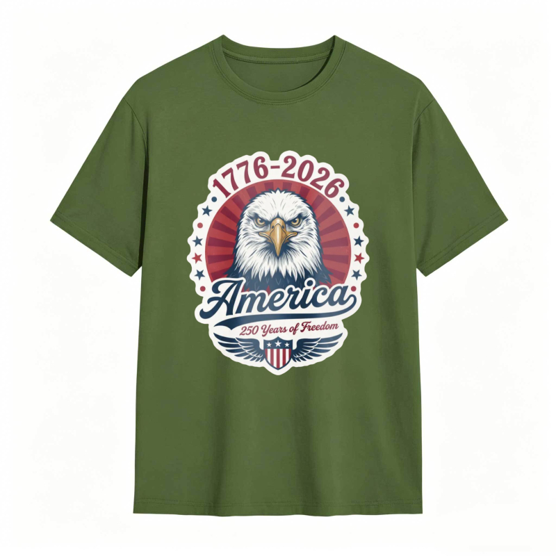 American Eagle 1776 2026 250 Years Of Freedom T-shirt