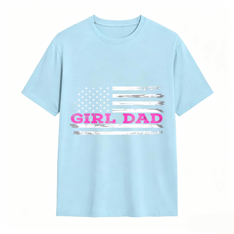 Dorawear™ American Flag Girl Dad Unisex Classic T-shirt