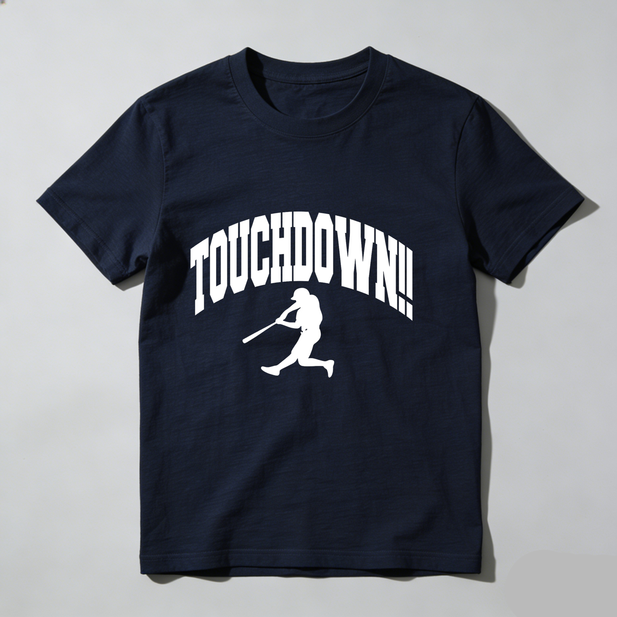 Dorawear™ Touchdown With Running Player Silhouette  T Shirt