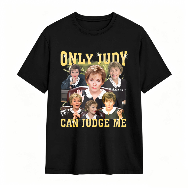 Dorawear™Only Judy Can Judge Me Golden Girls Quote Unisex Classic T-shirt