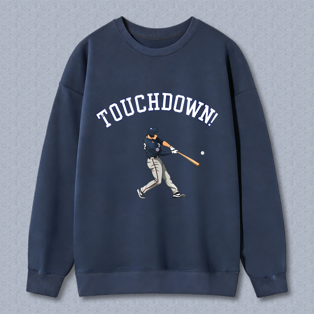 Dorawear™ Baseball Player Touchdown Unisex Classic Sweatshirt