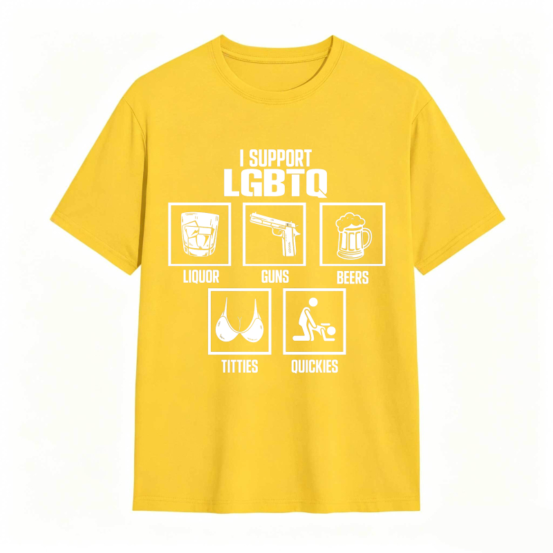 I Support LGBTQ Shirt Funny Meme Shirt