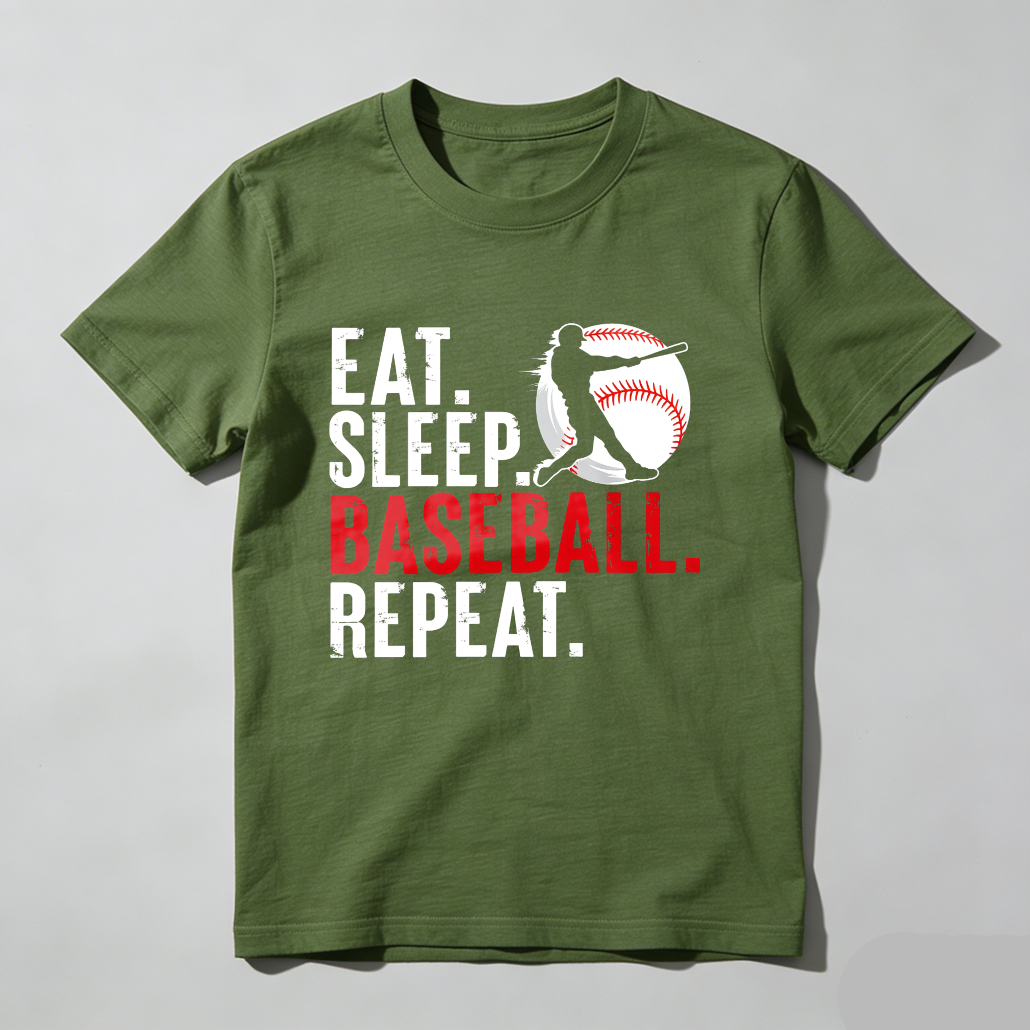 Dorawear™ Eat Sleep Baseball Repeat  T Shirt-Dorawear