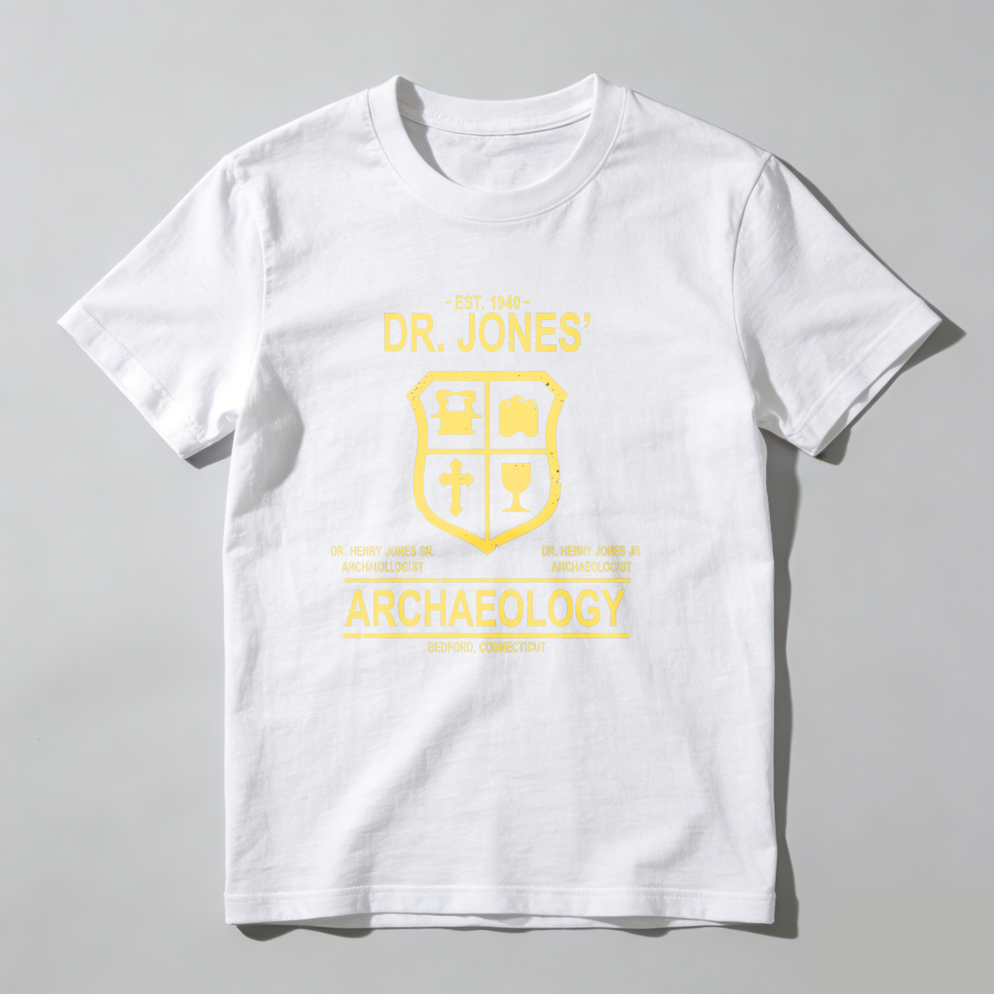 Dorawear™ Dr Jones Archaeology Crest Design T Shirt